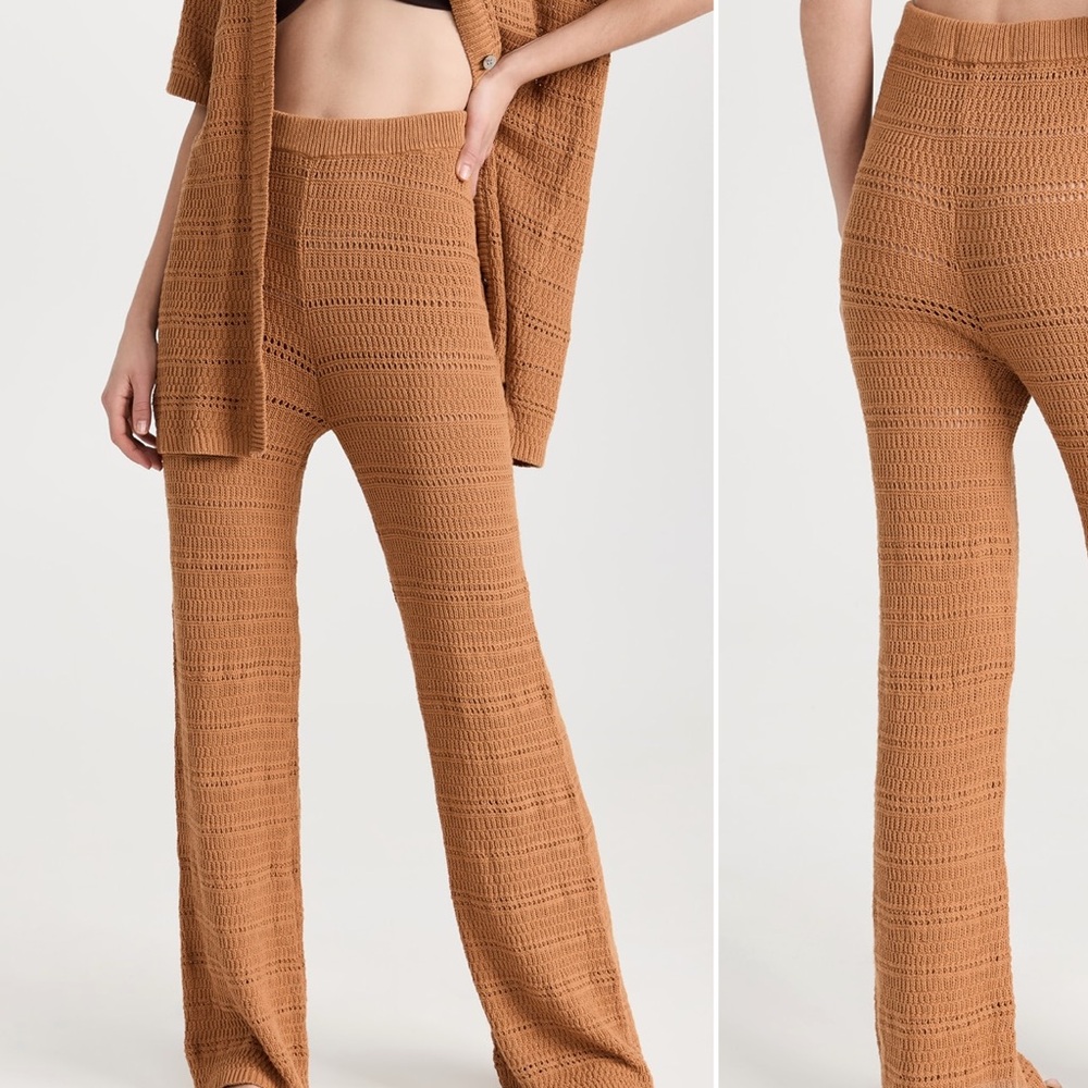 l*space Crochet Marbella Pants